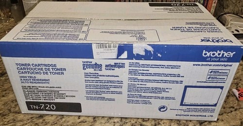 Brother TN-720 Cartuccia toner uscita 3000 pagine nero originale - OEM - scatola aperta - Foto 8 di 8