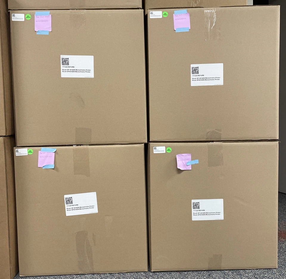 Ricoh SP 4510DN B&W Business Printer 42ppm, 1200x1200 dpi Restored Free Shipping - Image 3 of 4