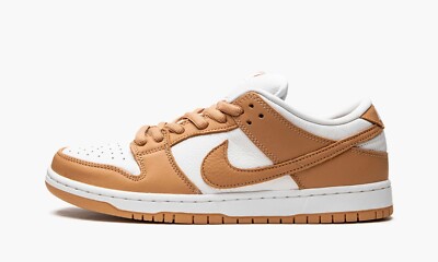 Nike SB Dunk Low Pro ISO Light Cognac Size 11 DM8998-200 Leather Skate Shoes New Nike Dunk Low Pro ISO SB Light Cognac DM8998-200 Leather  main image 2
