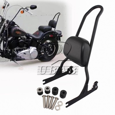 harley fatboy backrest