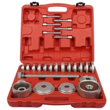 31PCS Installation Removal Adapter Tool Set Front Wheel Drive Hub Bearing Puller