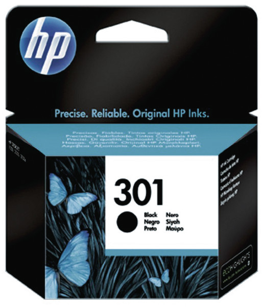 HP 301 Druckerpatrone ** NEU ** OVP *** CH561EE UUS Hp301 Schwarz Black-image