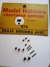 Model Hobbies #976 Brass Bushing Assortment - Details Below