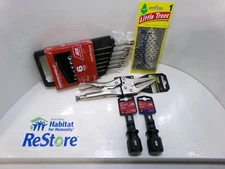 Combination Wrench Set 9-14MM, Long Nose Vice Grips, Screwdrivers NEW