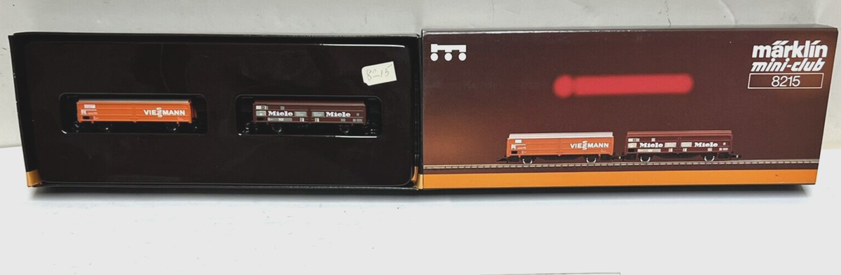 MARKLIN Z MINI CLUB 8215 2-CAR SET VIESMANN & MIELE FREIGHT