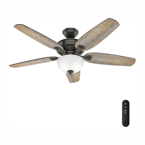 Tropical ceiling fan light with pull chain Hunter CARIBBEAN BREEZE