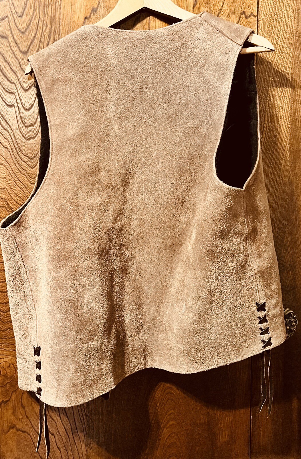 Vintage Native Leather Vest eBay