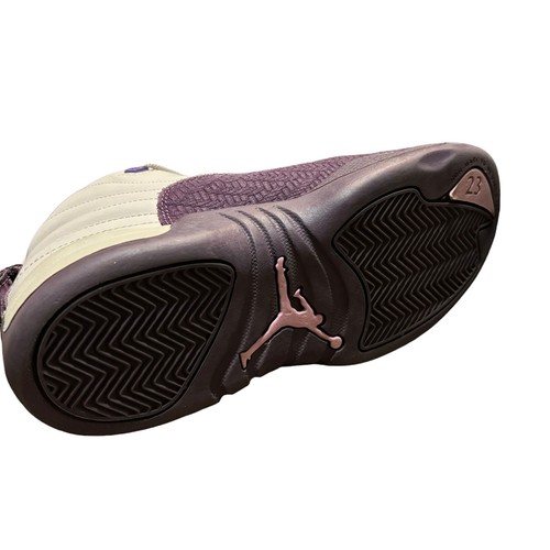 Nike Air Jordan 12 XII GS GG Retro Purple White Desert Sand 510815-001 Size 3 - Picture 5 of 7