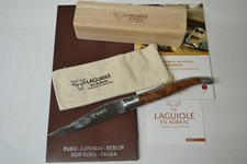 Laguiole en Aubrac Frankreich Taschenmesser 12 cm Messer Thuya Doppelplatine