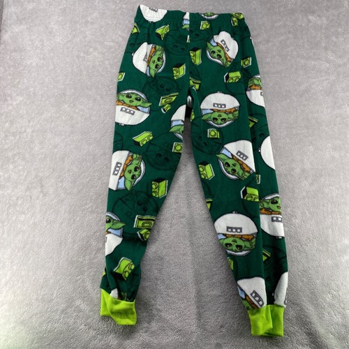 Star Wars Lego Grogu Kid's 2 Piece Pajama Set / Green Size 8 - Picture 3 of 13