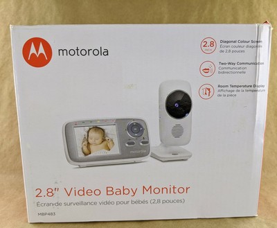 motorola video baby monitor mbp483