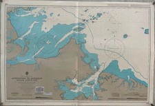 Admiralty 1649 Approaches To Sandkan Including Labuk Bay Borneo Map Chart Marine