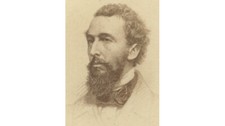CDV PHOTO MAN W/ BEARD, IDED ON BACK, TAYLOR