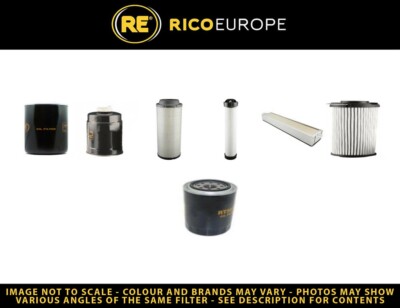 Filter Service Kit Für Jcb 3CX Super Powershift W/P 1004-40T Motor YR2000