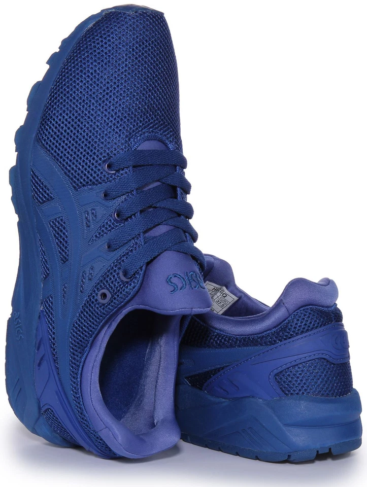ASICS Cordones Kayano Malla Gel Lyte III Evo Zapatillas Hombre En Azul UK 4-12 - Imagen 4 de 4