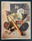 MLB First Edition Print "The Iron Horse" Lou Gehrig (1993) No. 6 in Series Vtg — photo 1