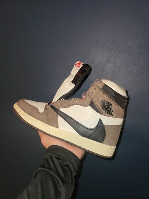 Size 8 - Jordan 1 Retro OG x Travis Scott High Mocha for sale
