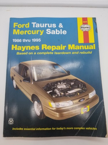 1995 MERCURY SABLE SERVICE REPAIR MANUAL SOFTWARE visual data 2