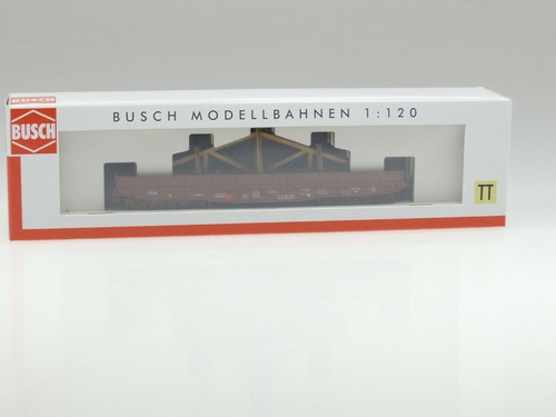 Busch TT 31175 Flachwagen mit Ladegut Dachbinder DR NEU und OVP | Zustand: Neu