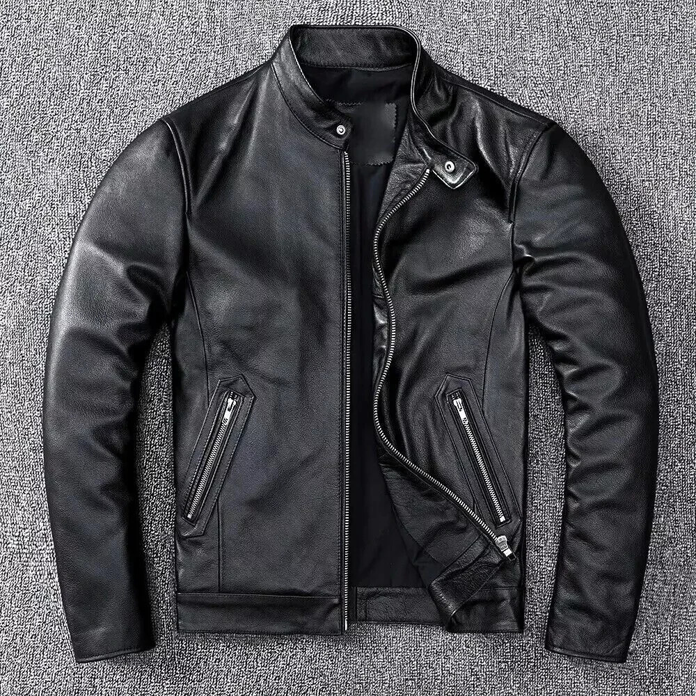[H]SHEEP LEATHER 70‘S SPORTS JACKET H]SHEEP LEATHER 70'S SPORTS JACKET