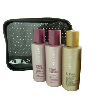 JOICO Reise Pflege Set coloriertes Haar Shampoo Conditioner Kur 