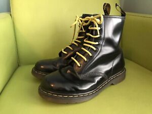 Dr Marten black leather 1460 boots 