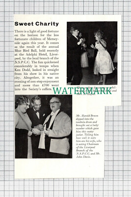 C4048) Blue Bird Ball Adelphi Liverpool NSPCC Harold Brown Coxhead Hayes 1964
