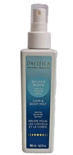 Pacifica SILVER MOON Hair  Body Mist Spray Vanilla Almond Spice 6.5 Oz.