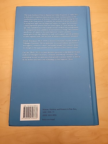 Southwest China In A Regional Global Perspective 1600-1911 Metal Ulrich Theobald - Picture 4 of 14