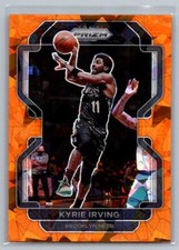 2021-22 Panini Prizm #99 Kyrie Irving Orange Ice