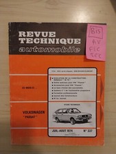Revue technique VOLKSWAGEN PASSAT L S LS TS 1300 1500 rta VW passat 1.3 1.5 