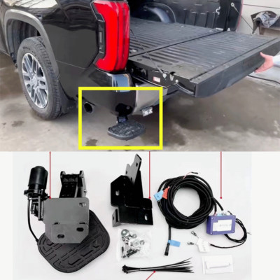 Bett Seite elektrisch einziehbare Stoßstange Schritt für Toyota Tundra 2022 2023