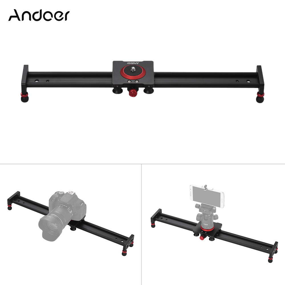 50cm/20inch Alloy Track Slider Video Stabilizer Rail I9O5