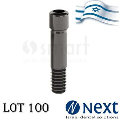 Posten x 100 Schraube für Abutment Titan Implantium kompatibel 