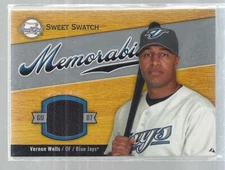 Vernon Wells 2007 Upper Deck Sweet Swatch Memorabilia Card #VW Blue Jays