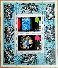 VINTAGE CLASSICS - Dominica 1973 - Meteorology Org - S/S - Scott 360a - MNH
