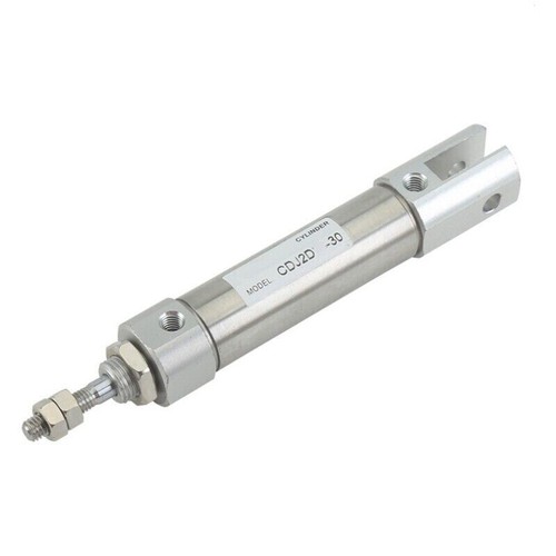 Replace SMC Type CDJ2D10-30 Pneumatic Cylinder Double Acting Double Clevis Style - Picture 2 of 2