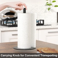 Chinpakden Paper Towel Holder Countertop, Stainless Steel Paper Towel Holders