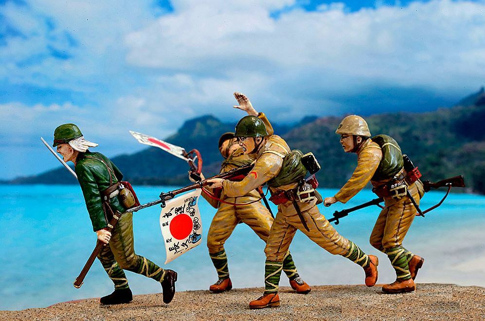 Master Box Ltd. MB3544 - Bloody Atol Hand-to-hand fight, Tarawa in 1:35