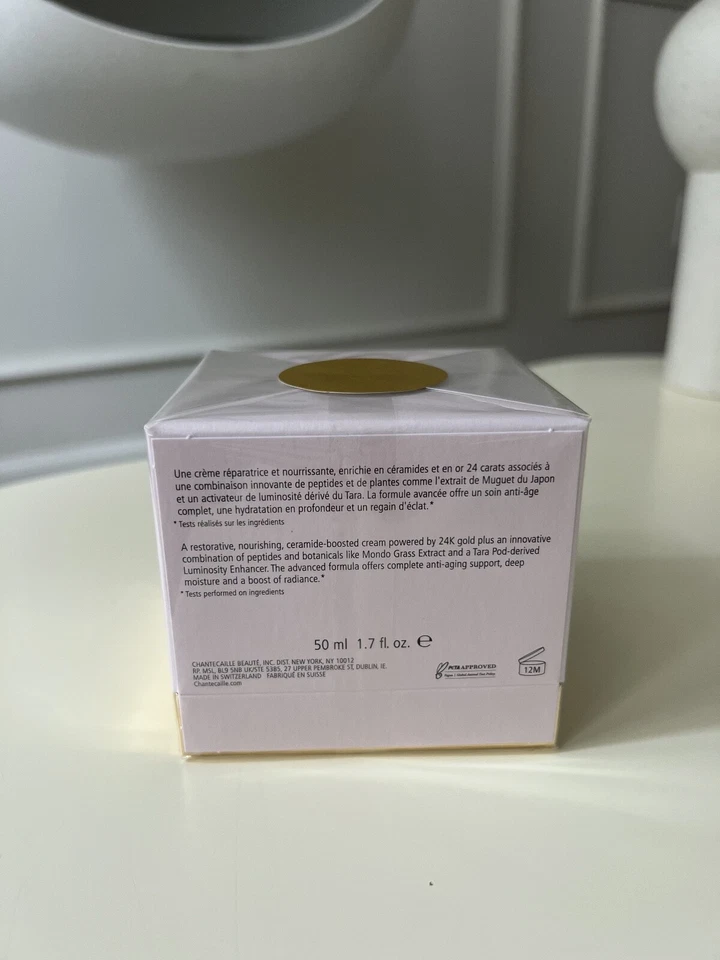 Crema intensa Chantecaille oro 24K 50 ml/ 1,7 fl. OZ Nuevo! Rt$460 Foto 4 de 4