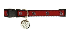 Sporty K9 MLB St. Louis Cardinals Ribbon Dog Collar
