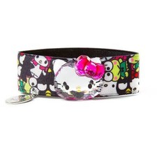 Vintage Hello Kitty Bracelet 40th Anniversary VTG Elastic Ribbon Charm Keroppi