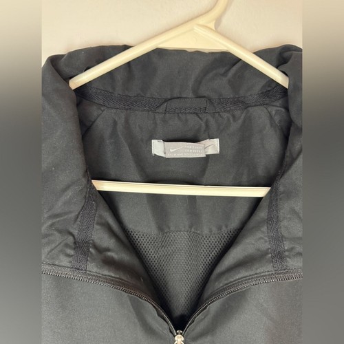 Pre-Owned XL Nike Vintage Black and Grey Zip Up Windbreaker Jacket - Picture 7 of 12