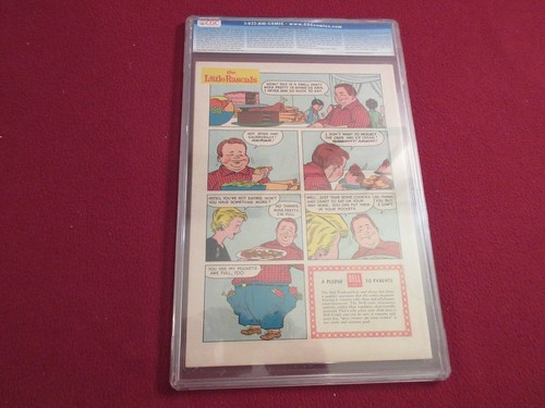 1956 1st Issue The Little Rascals Dell Comic Book CGC 7.0 Fine/Very Fine - Bild 9 von 12