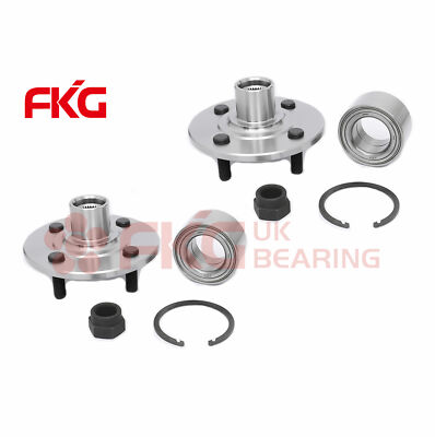 Pair Front Wheel Bearing & Hub Fits Saturn SC1 SC2 SL SL1 SL2 SW1 SW2 Base 1.9L