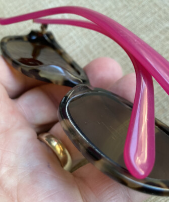 FRAME ONLY Kate Spade Johanna/S 0ESP/Y6 Camel Tortoise/Pink  display picture 3