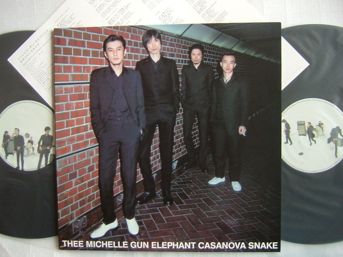 THEE MICHELLE GUN ELEPHANT フィギュア、フライヤー THEE MICHELLE