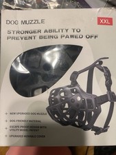 Dog Muzzle XXL Escape-Proof Utility Design Dog-Friendly Material