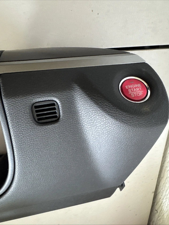 Acura RLX 2014-2017 OEM tablero delantero izquierdo panel inferior rodilla cubierta interruptores de alimentación Foto 3 de 4