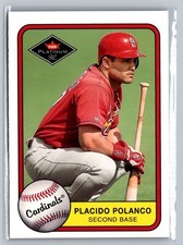 2001 Fleer Platinum #313 Placido Polanco MLB St Louis Cardinals